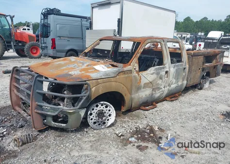 2013 Ford F-250 Xl из США, поврежденный, VIN 1FT7W2B63DEB13587